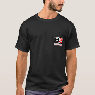 Camiseta Fumo B3 no T do preto da água
