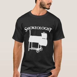 Camiseta Fumologista Funny CHURRASCO Smoker Grill Para Home
