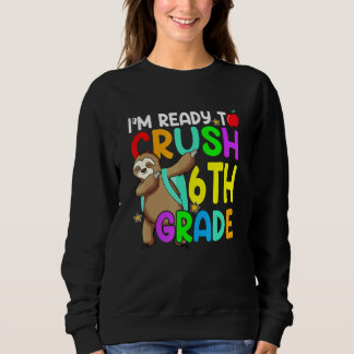 Camiseta Fun 6th Fourth Grade Dabbing Sloth Back To School 