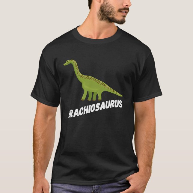 Camiseta Fun Brachiosaurus Dinosaur (Frente)