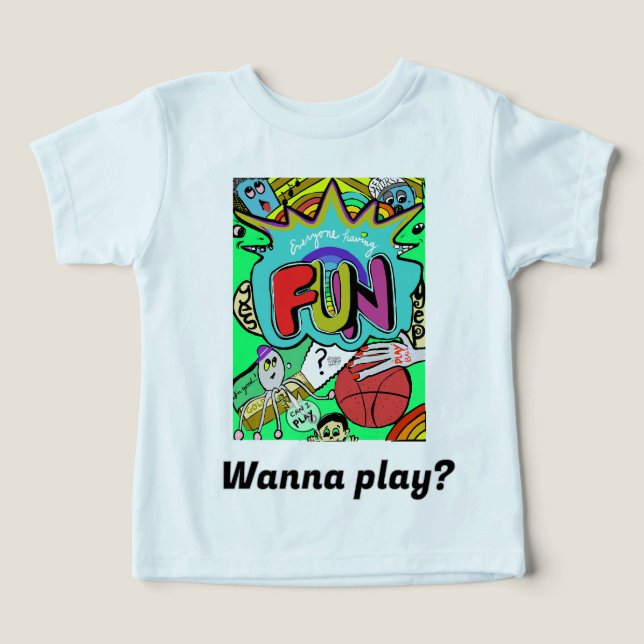 Camiseta Fun Comic Illustration of Togetherness (Design frontal)