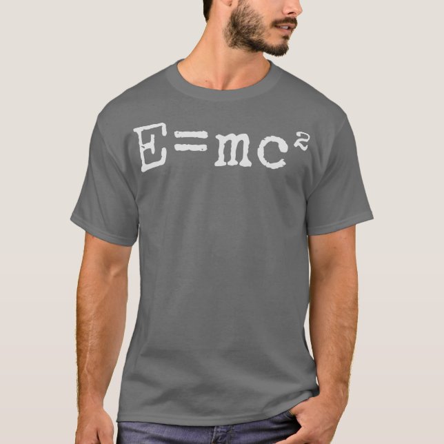 Camiseta Fun Emc equation  Science  Physics  Relativity (Frente)