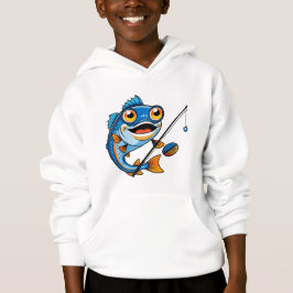 Camiseta Fun Fish Cartoon – Kids’ Hoodie