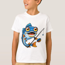 Camiseta Fun Fish Cartoon Tee