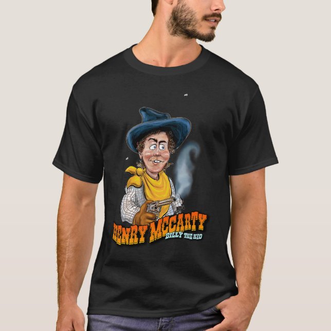 Camiseta Fun Henry McCarty AKA Billy the Kid (Frente)