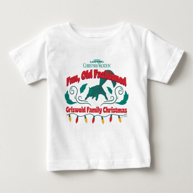 Camiseta Fun, Old Fashioned Griswold Family Christmas (Frente)
