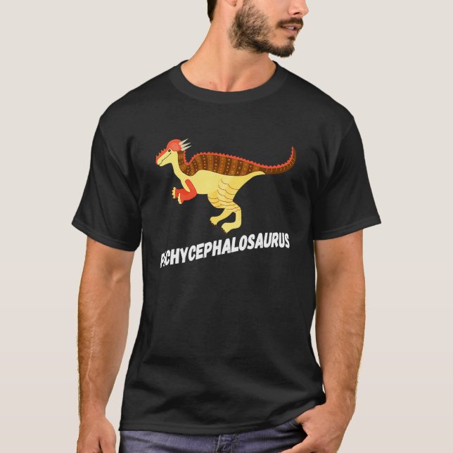 Camiseta Fun Pachycephalosaurus Dinosaur (Frente)