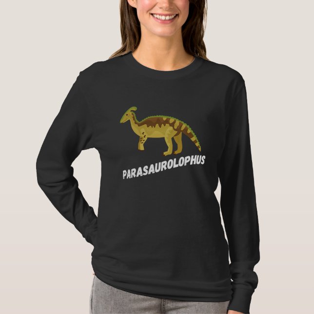 Camiseta Fun Parasaurolophus Dinosaur (Frente)