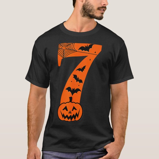 Camiseta Fun Six Seven 6 7 Meme Design Couples Halloween  (Frente)