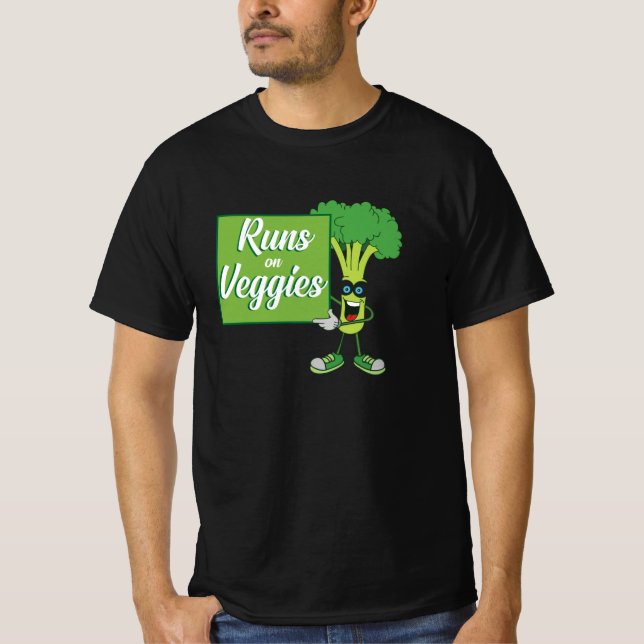Camiseta Funciona em Veggies (Frente)