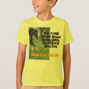 Camiseta "Funcionamento vindo comigo" miúdos T