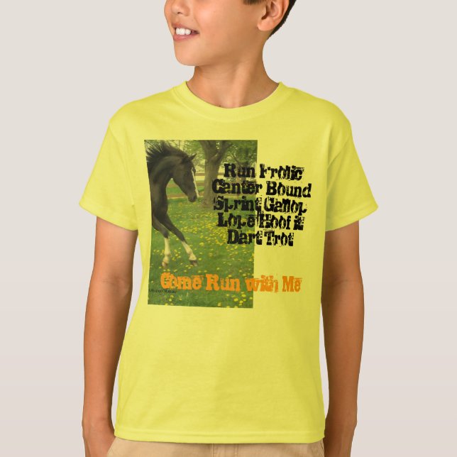 Camiseta "Funcionamento vindo comigo" miúdos T (Frente)