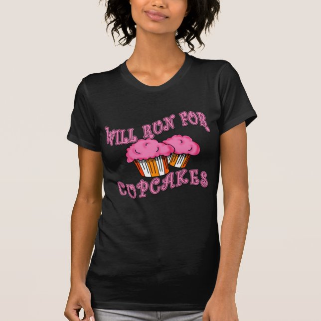 Camiseta FUNCIONARÁ PARA os CUPCAKES que funcionam (Frente)