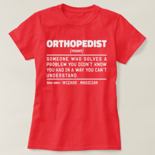 Camiseta Funcionário Assistente de Chiropractor Ortopedista