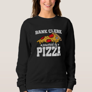 Camiseta Funcionário Bancário Energizado por Pizza Bancário