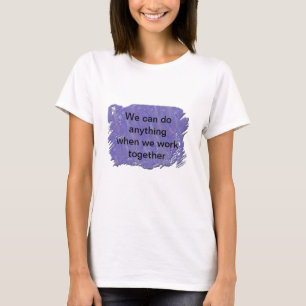Camiseta Funcionário de Cooperação Comercial de Motivaç