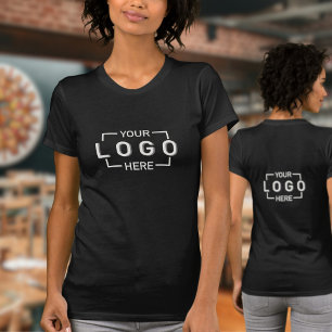 Camiseta Funcionário de Logotipo Comercial Personalizado