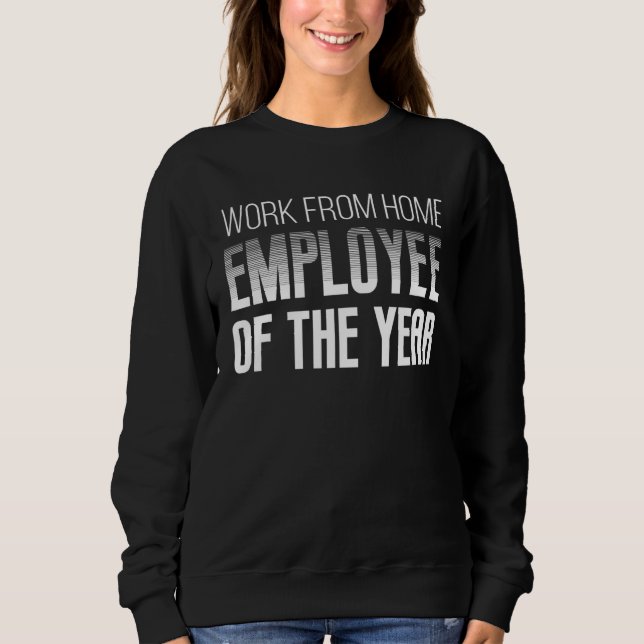 Camiseta Funcionário do Mês de Trabalho Remoto Desde 2 de M (Frente)