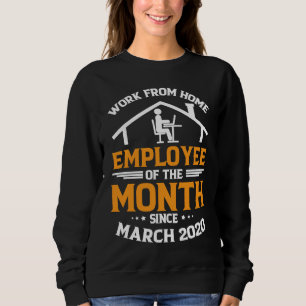 Camiseta Funcionário do Mês de Trabalho Remoto Desde 2 de M