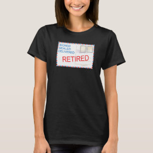 Camiseta Funcionário dos Correios Aposentadoria Carteiro Ap