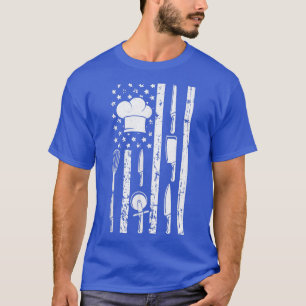 Camiseta Funcionarios Baker Cooki do Chef de Sinalizador Am