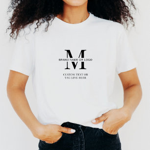 Camiseta Funcionarios com a marca do logotipo da empresa mo