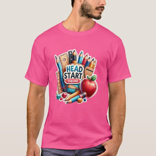 Camiseta Funcionarios da Escola de Professores do Esquadrão (Frente)