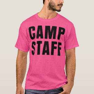Camiseta Funcionarios de acampamento