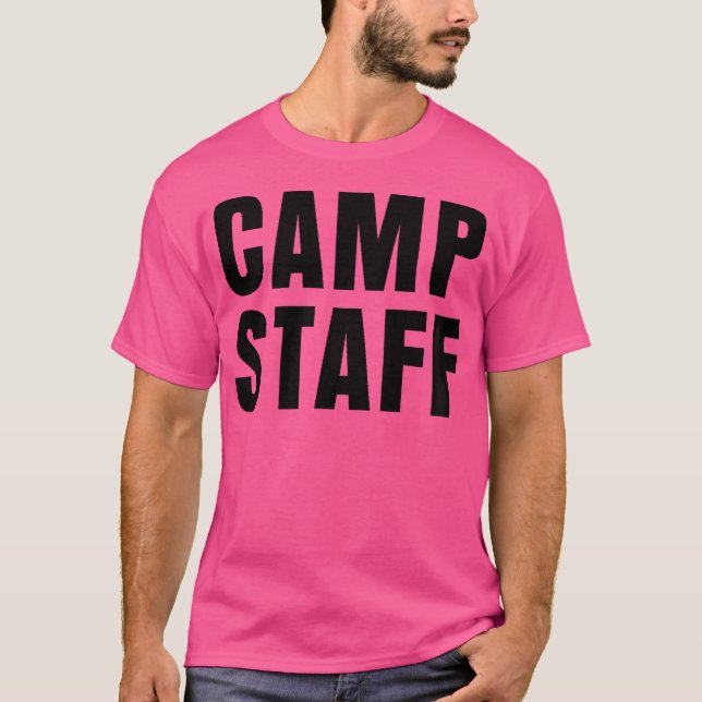 Camiseta Funcionarios de acampamento (Frente)