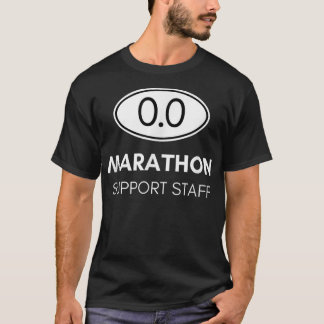 Camiseta Funcionarios de apoio à maratona para espectadores