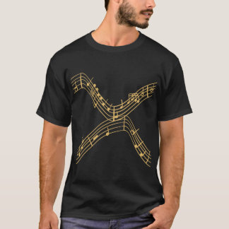 Camiseta Funcionarios de Banda de Notas de Música
