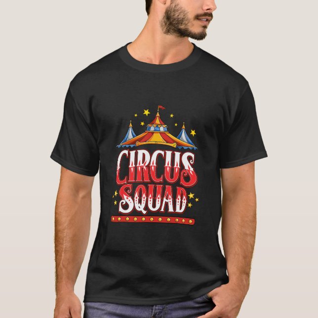 Camiseta Funcionarios de Carnaval de Evento de Esquadrão de (Frente)