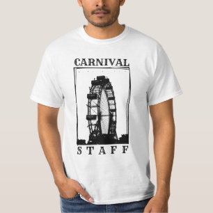 Camiseta Funcionarios de Carnaval - Retro Festival & Fair W