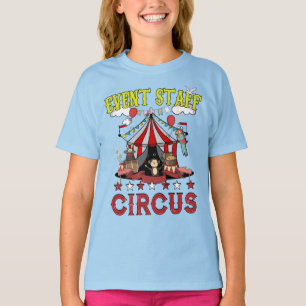 Camiseta Funcionarios de Circo Tripulação de Carnaval Fria