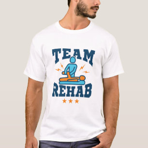 Camiseta Funcionarios de Esquadrão de Terapêutica Física