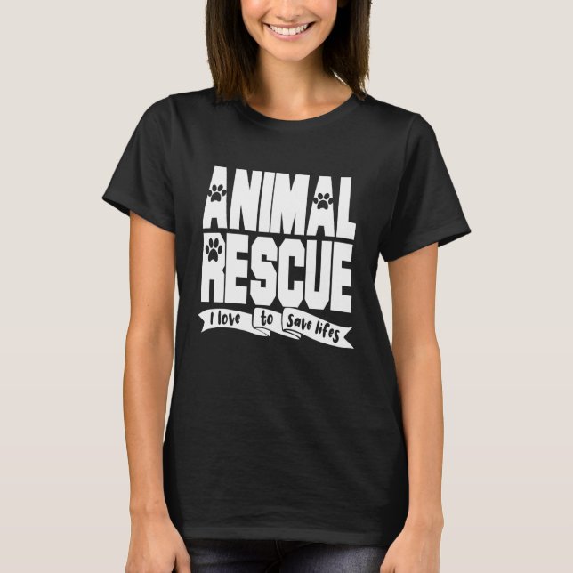 Camiseta Funcionarios de Proteção Voluntário para Proteção  (Frente)