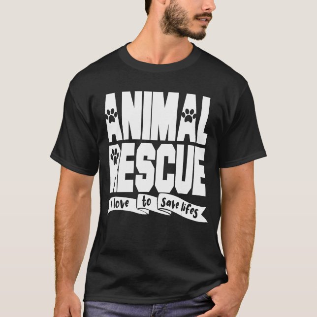 Camiseta Funcionarios de Proteção Voluntário para Proteção  (Frente)