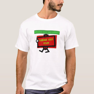 Camiseta Funcionarios de venda de garagem