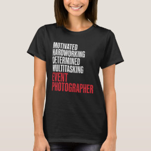 Camiseta Funcionarios Fotográfico de Evento Dureza P
