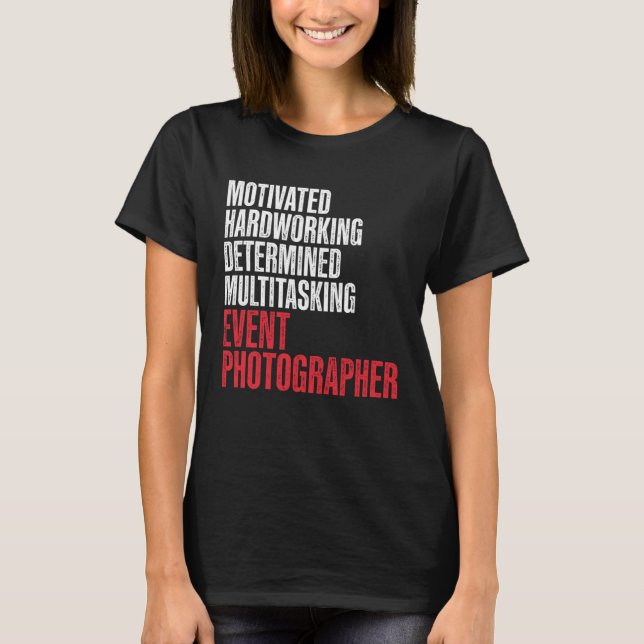 Camiseta Funcionarios Fotográfico de Evento Dureza P (Frente)
