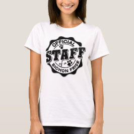 Camiseta Funcionarios Oficial de uma Fome de Bichon