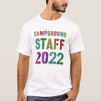 Camiseta Funcionarios Vintage CAMPGROUND 2022 Conselheiro d