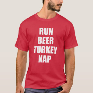 Camiseta Funcione a sesta de Turquia da cerveja (na