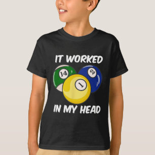 Camiseta Funcionou Na Minha Cabeça, Citando A Piscina Engra