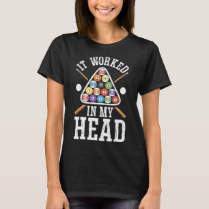 Camiseta Funcionou Na Minha Cabeça, Engraçada Piscina Billi