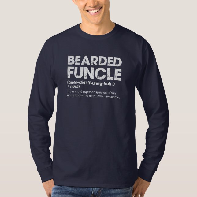 Camiseta Fúnculo barbado (Frente)