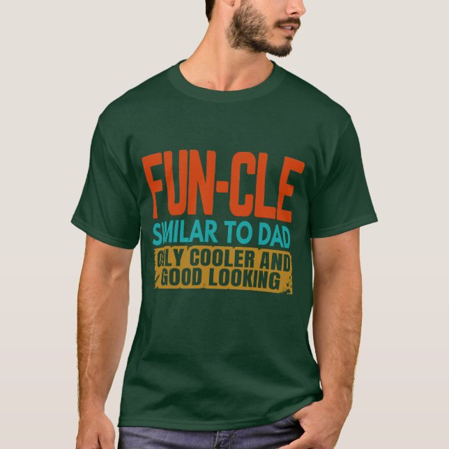 Camiseta funculo semelhante ao pai apenas mais frio e bonit (Frente)