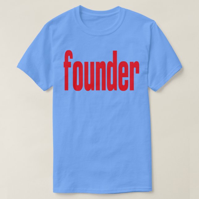 Camiseta Fundador (Frente do Design)