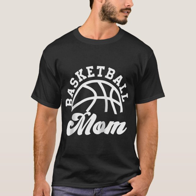Camiseta Fundição do Lover da Equipe de Basquete da Mãe em  (Frente)