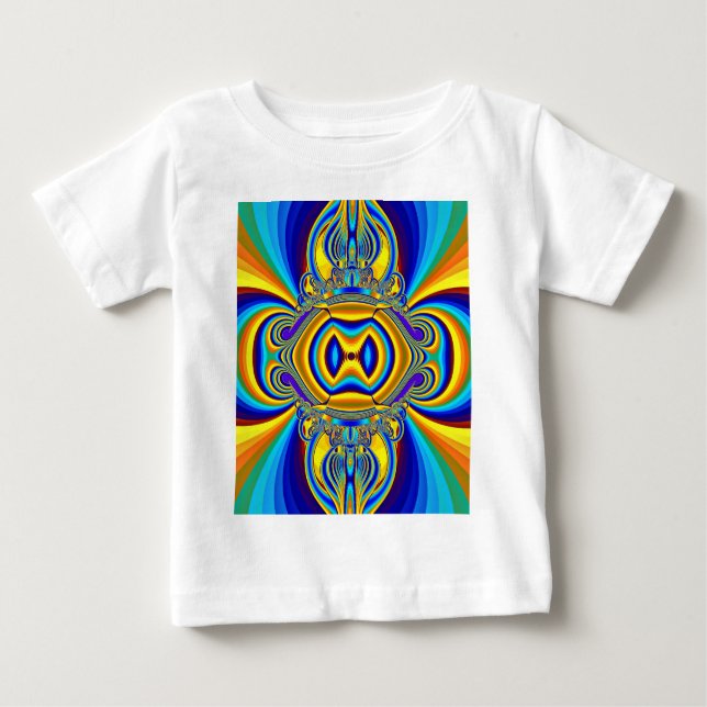 Camiseta Fundo Abstrato Colorido-14334 (Frente)